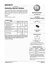DataSheet BAS40LT1 pdf