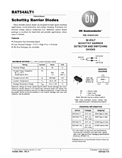 DataSheet BAT54ALT1 pdf