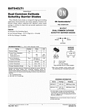 DataSheet BAT54CLT1 pdf