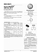 DataSheet BSS138LT1 pdf