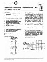 DataSheet CAT5251-50 pdf