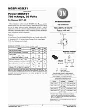 DataSheet MGSF1N02LT1 pdf