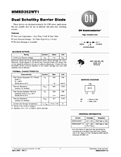 DataSheet MMBD352WT1 pdf