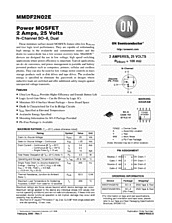 DataSheet MMDF2N02E pdf