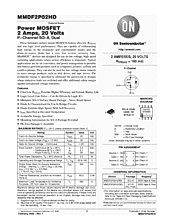 DataSheet MMDF2P02HD pdf