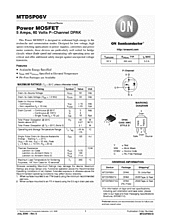 DataSheet MTD5P06V pdf