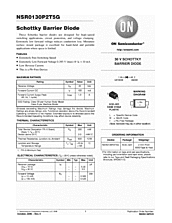 DataSheet NSR0130P2T5G pdf