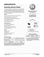 DataSheet NSR0530P2T5G pdf