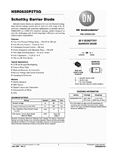 DataSheet NSR0620P2T5G pdf