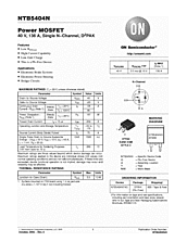 DataSheet NTB5404N pdf