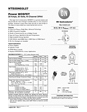 DataSheet NTD20N03L27 pdf