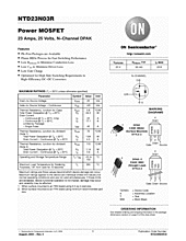 DataSheet NTD23N03R pdf