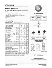 DataSheet NTD4809N pdf