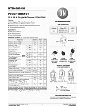 DataSheet NTD4809NH pdf