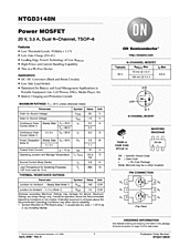 DataSheet NTGD3148N pdf
