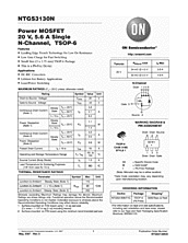 DataSheet NTGS3130N pdf