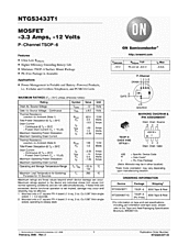 DataSheet NTGS3433T1 pdf