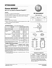 DataSheet NTHD4508N pdf