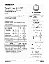 DataSheet NTJS3151P pdf