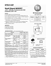 DataSheet NTK3142P pdf