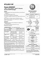 DataSheet NTLJD3115P pdf