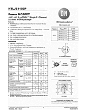 DataSheet NTLJS1102P pdf