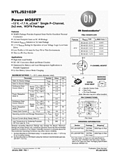 DataSheet NTLJS2103P pdf