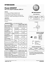 DataSheet NTMD4820N pdf
