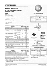 DataSheet NTMFS4119N pdf