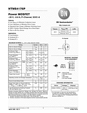 DataSheet NTMS4176P pdf