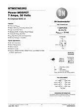DataSheet NTMS7N03R2 pdf