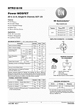 DataSheet NTR3161N pdf