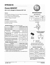 DataSheet NTR4501N pdf