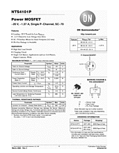 DataSheet NTS4101P pdf