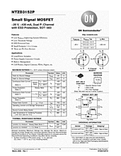 DataSheet NTZD3152P pdf