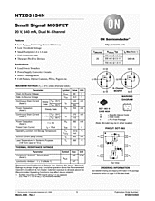 DataSheet NTZD3154N pdf