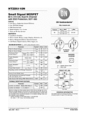 DataSheet NTZD5110N pdf