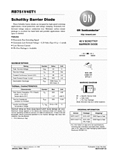 DataSheet RB751V40T1 pdf