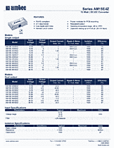 DataSheet AM15E-1215DIZ pdf