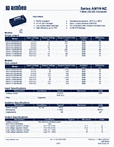 DataSheet AM1N-0509SH60-N pdf