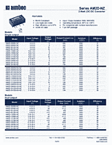 DataSheet AM2D-0509S-NZ pdf