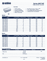 DataSheet AM3T-0515D-NZ pdf