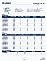 DataSheet AM3TW-4805S-RZ pdf