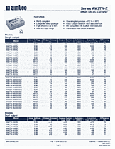 DataSheet AM3TW-4803SZ pdf