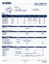 DataSheet AM40K-4803SCZ pdf