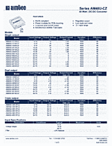DataSheet AM40U-1215DCZ pdf