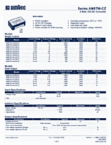 DataSheet AM8TW-2424SCZ pdf