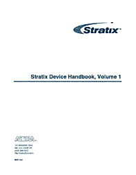 DataSheet EP1S10F484 pdf