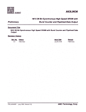 DataSheet A63L0636 pdf