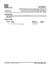 DataSheet A63L06361 pdf